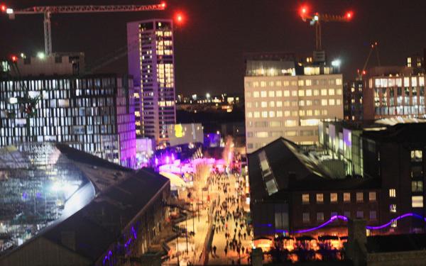 Held over four nights, 18th-21st January 2018, Lumiere London transformed six central London destinations into a vivid nocturnal art gallery. The festival attracted more than 1.5 million visits to 54 site-specific installations by international and UK artists from 14 different countries, many of which were completely new commissions.