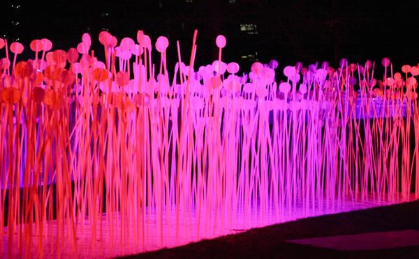 Held over four nights, 18th-21st January 2018, Lumiere London transformed six central London destinations into a vivid nocturnal art gallery. The festival attracted more than 1.5 million visits to 54 site-specific installations by international and UK artists from 14 different countries, many of which were completely new commissions.