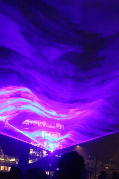 Held over four nights, 18th-21st January 2018, Lumiere London transformed six central London destinations into a vivid nocturnal art gallery. The festival attracted more than 1.5 million visits to 54 site-specific installations by international and UK artists from 14 different countries, many of which were completely new commissions.