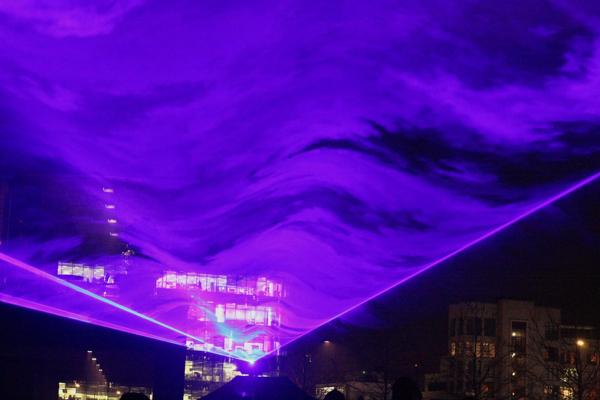 Held over four nights, 18th-21st January 2018, Lumiere London transformed six central London destinations into a vivid nocturnal art gallery. The festival attracted more than 1.5 million visits to 54 site-specific installations by international and UK artists from 14 different countries, many of which were completely new commissions.