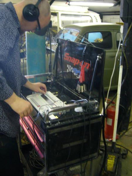 Recording Ocelot at Hill Farm in Aldenham