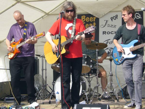 Ocelot play Ahulabula stage at Cosmic Puffin