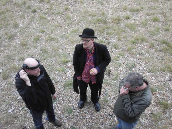 Occupy Denge. Dungeness with Jono Podmore an dmike Shepherd.