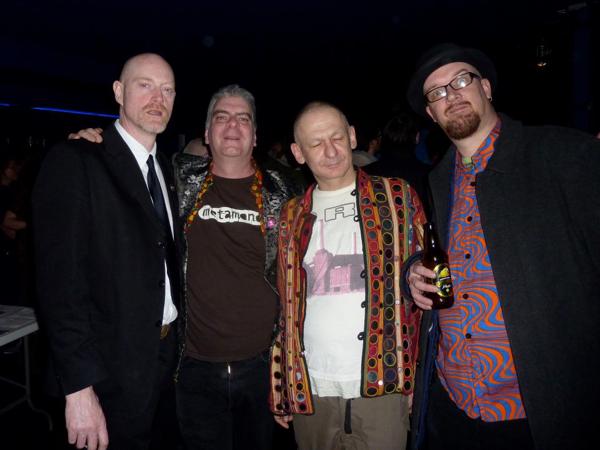 With Jono Podmore, Mike Shepherd, Mixmaster Morris at The Orb iin Brixton.